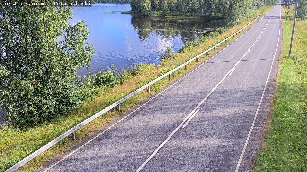 Kelikamerat Kuva Tie 4 Rovaniemi, Petäjäskoski, Rovaniemi, Lappi