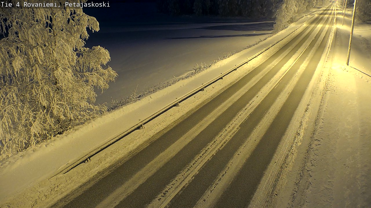 Kelikamerat Kuva Tie 4 Rovaniemi, Petäjäskoski, Rovaniemi, Lappi