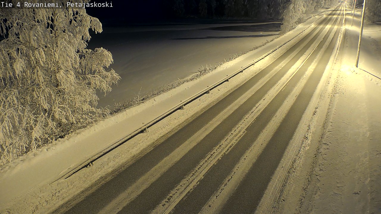 Kelikamerat Kuva Tie 4 Rovaniemi, Petäjäskoski, Rovaniemi, Lappi