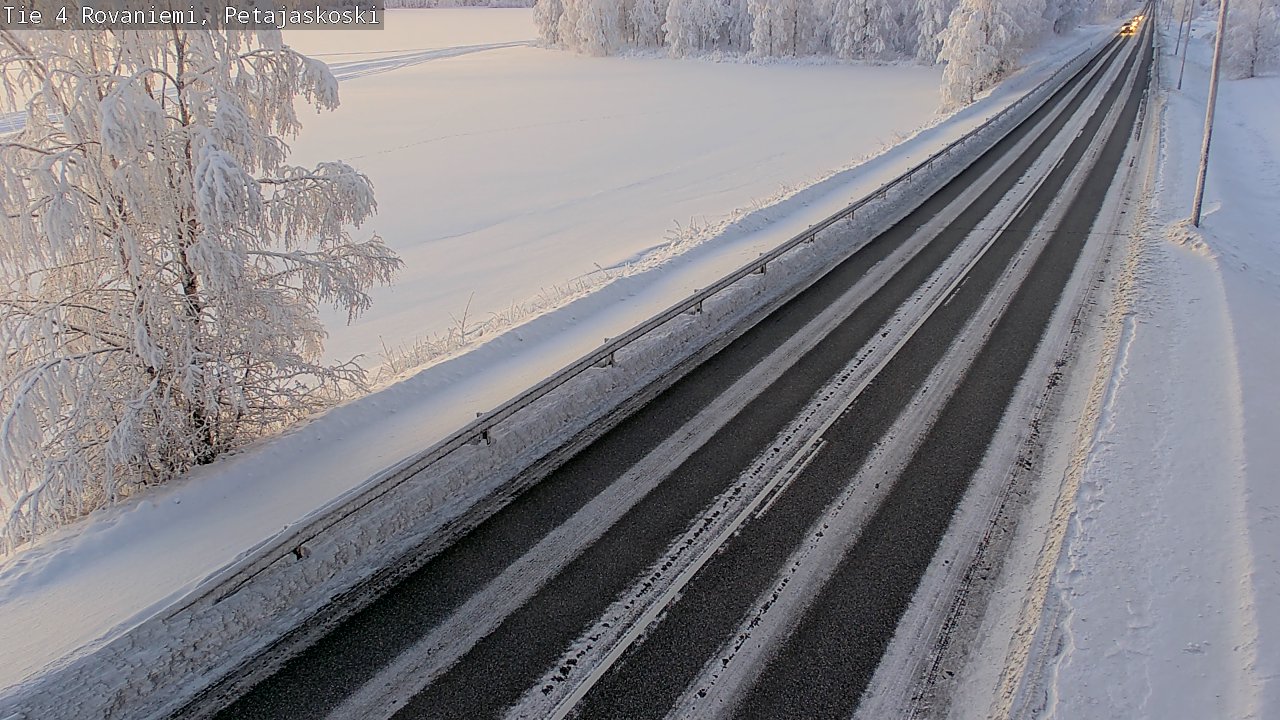 Kelikamerat Kuva Tie 4 Rovaniemi, Petäjäskoski, Rovaniemi, Lappi