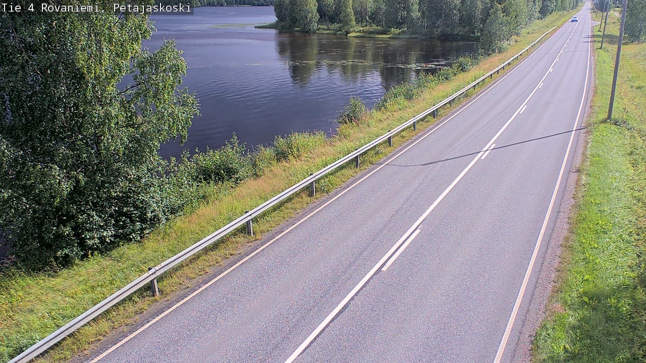 Kelikamerat Kuva Tie 4 Rovaniemi, Petäjäskoski, Rovaniemi, Lappi