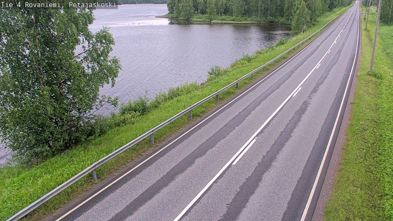 Kelikamerat Kuva Tie 4 Rovaniemi, Petäjäskoski, Rovaniemi, Lappi