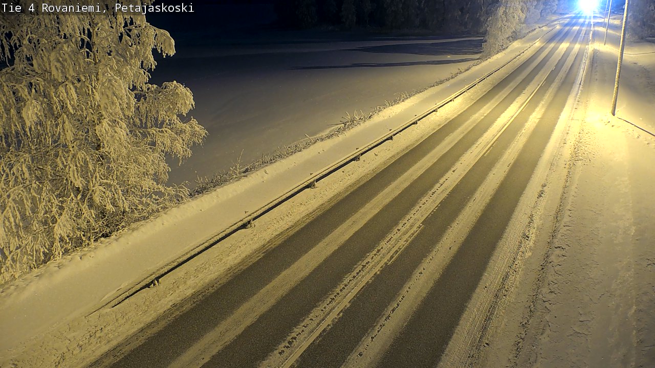 Kelikamerat Kuva Tie 4 Rovaniemi, Petäjäskoski, Rovaniemi, Lappi