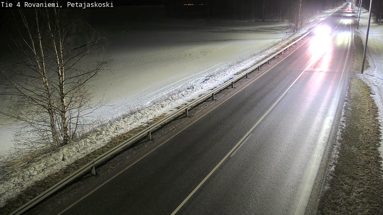 Kelikamerat Kuva Tie 4 Rovaniemi, Petäjäskoski, Rovaniemi, Lappi