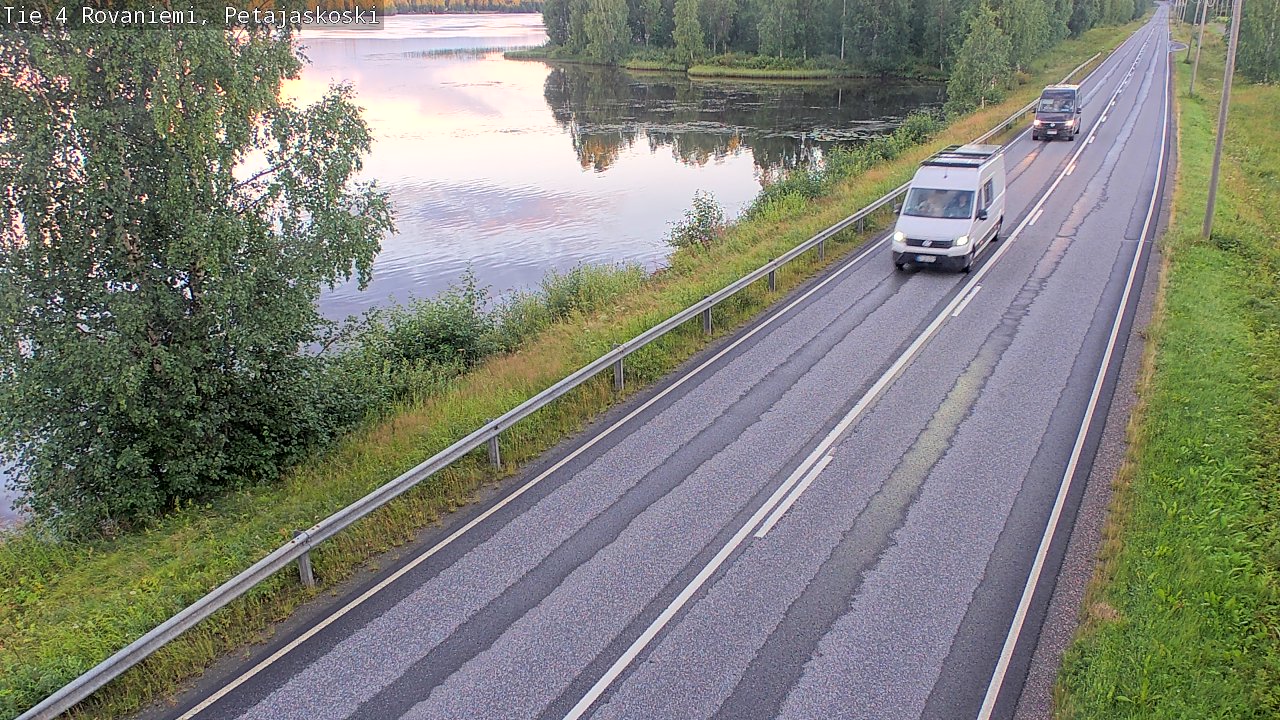Kelikamerat Kuva Tie 4 Rovaniemi, Petäjäskoski, Rovaniemi, Lappi
