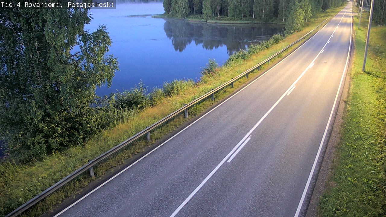 Kelikamerat Kuva Tie 4 Rovaniemi, Petäjäskoski, Rovaniemi, Lappi