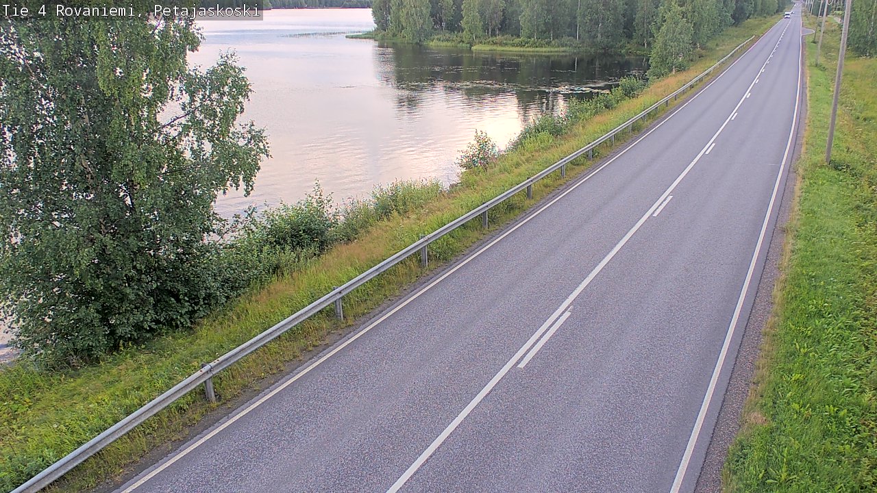 Kelikamerat Kuva Tie 4 Rovaniemi, Petäjäskoski, Rovaniemi, Lappi