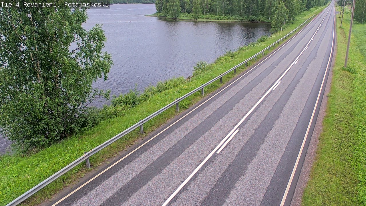 Kelikamerat Kuva Tie 4 Rovaniemi, Petäjäskoski, Rovaniemi, Lappi