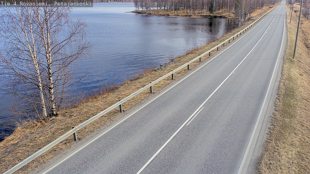 Kelikamerat Kuva Tie 4 Rovaniemi, Petäjäskoski, Rovaniemi, Lappi