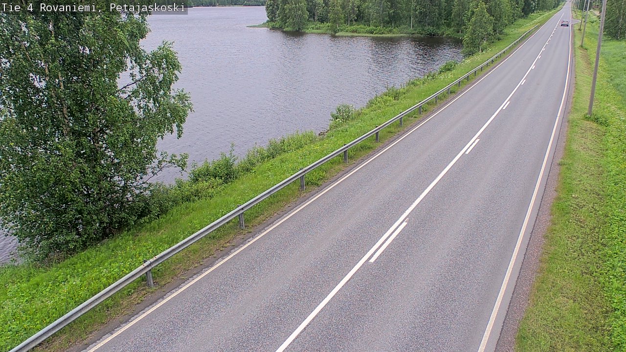 Kelikamerat Kuva Tie 4 Rovaniemi, Petäjäskoski, Rovaniemi, Lappi