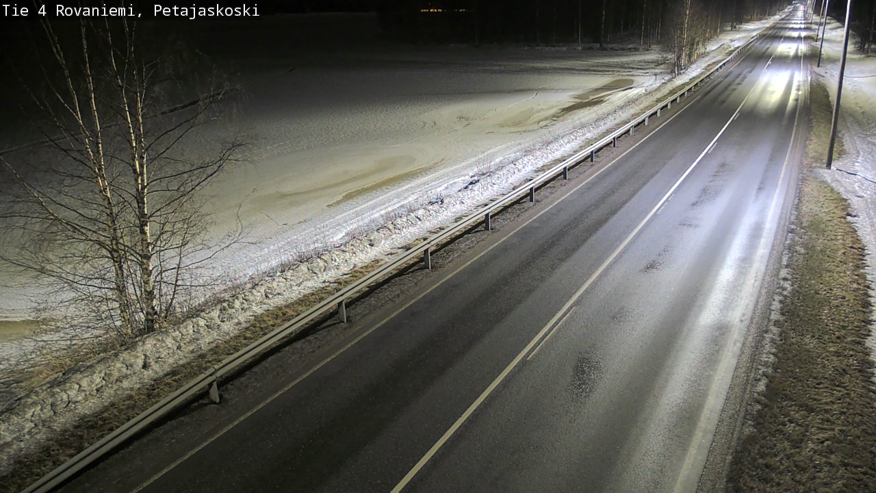 Kelikamerat Kuva Tie 4 Rovaniemi, Petäjäskoski, Rovaniemi, Lappi