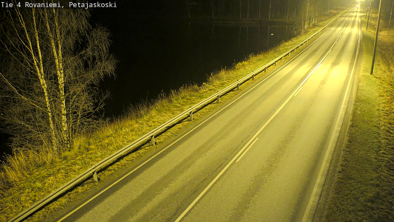 Kelikamerat Kuva Tie 4 Rovaniemi, Petäjäskoski, Rovaniemi, Lappi