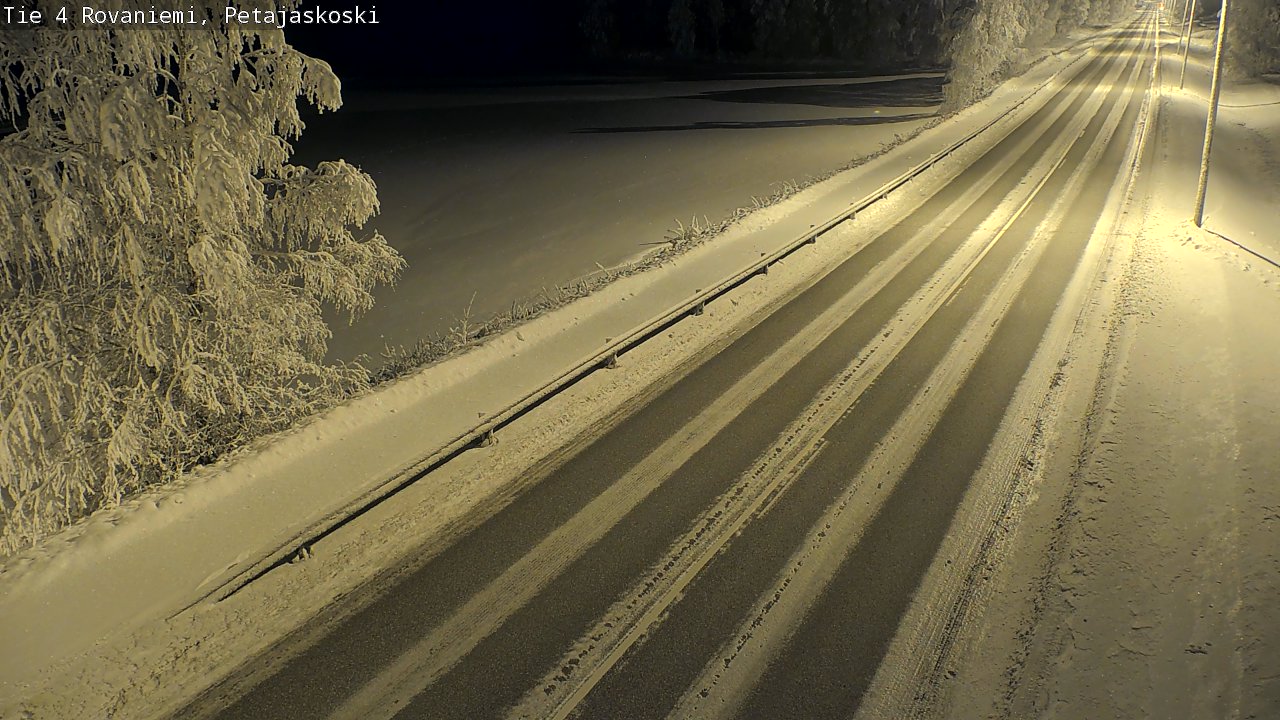 Kelikamerat Kuva Tie 4 Rovaniemi, Petäjäskoski, Rovaniemi, Lappi
