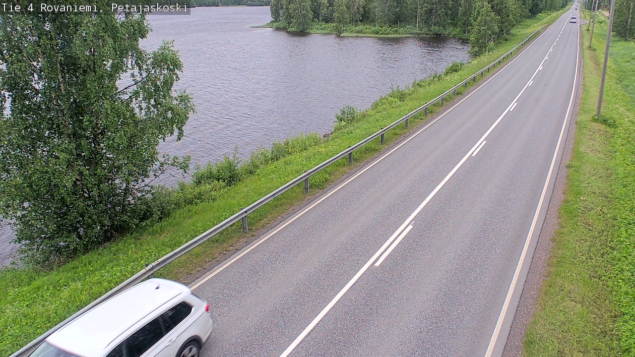 Weather Camera Image Road 4 Rovaniemi, Petäjäskoski, Rovaniemi, Lappi