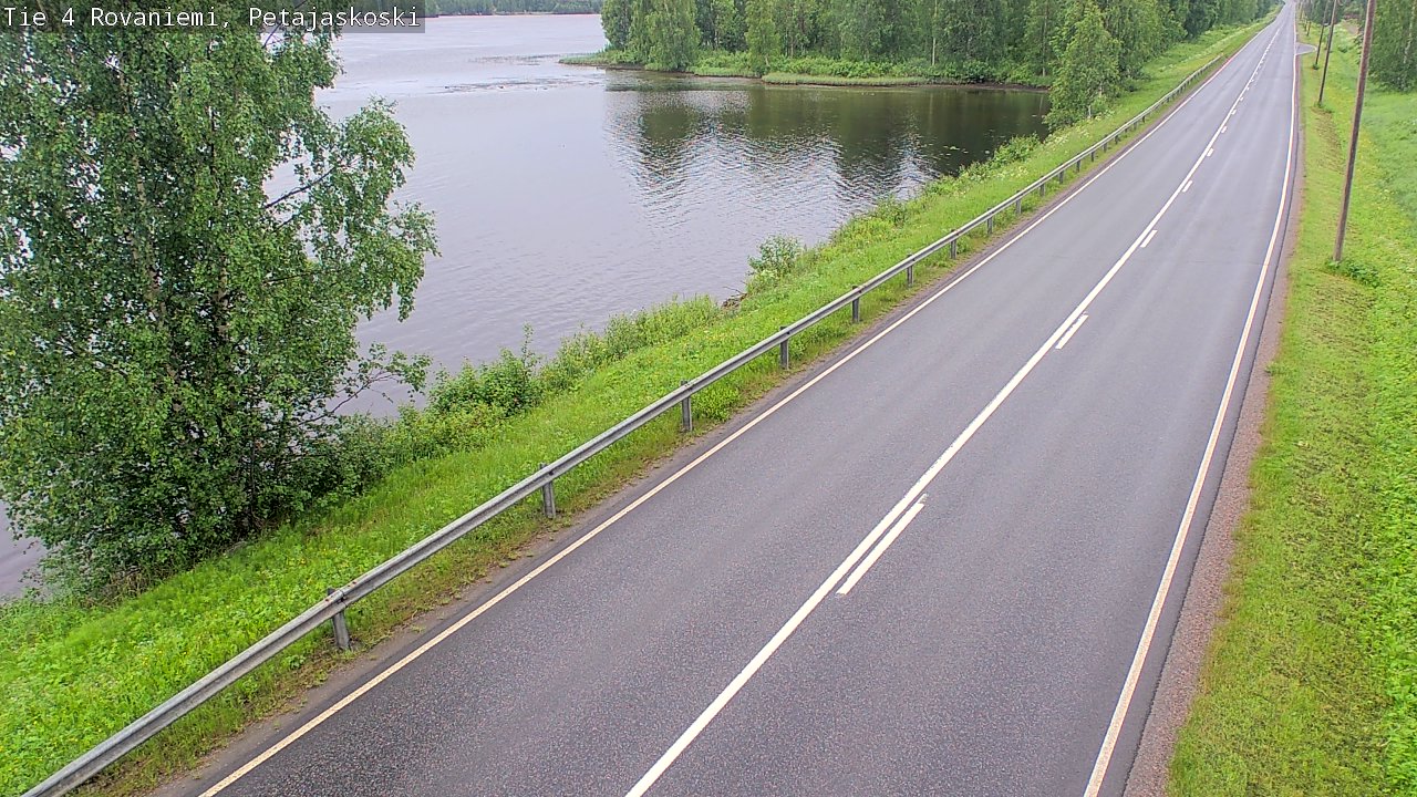 Kelikamerat Kuva Tie 4 Rovaniemi, Petäjäskoski, Rovaniemi, Lappi
