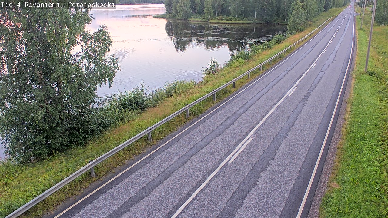 Kelikamerat Kuva Tie 4 Rovaniemi, Petäjäskoski, Rovaniemi, Lappi