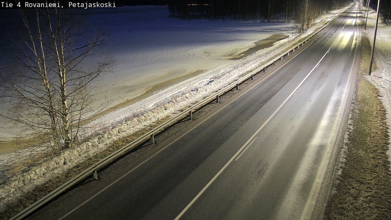 Kelikamerat Kuva Tie 4 Rovaniemi, Petäjäskoski, Rovaniemi, Lappi
