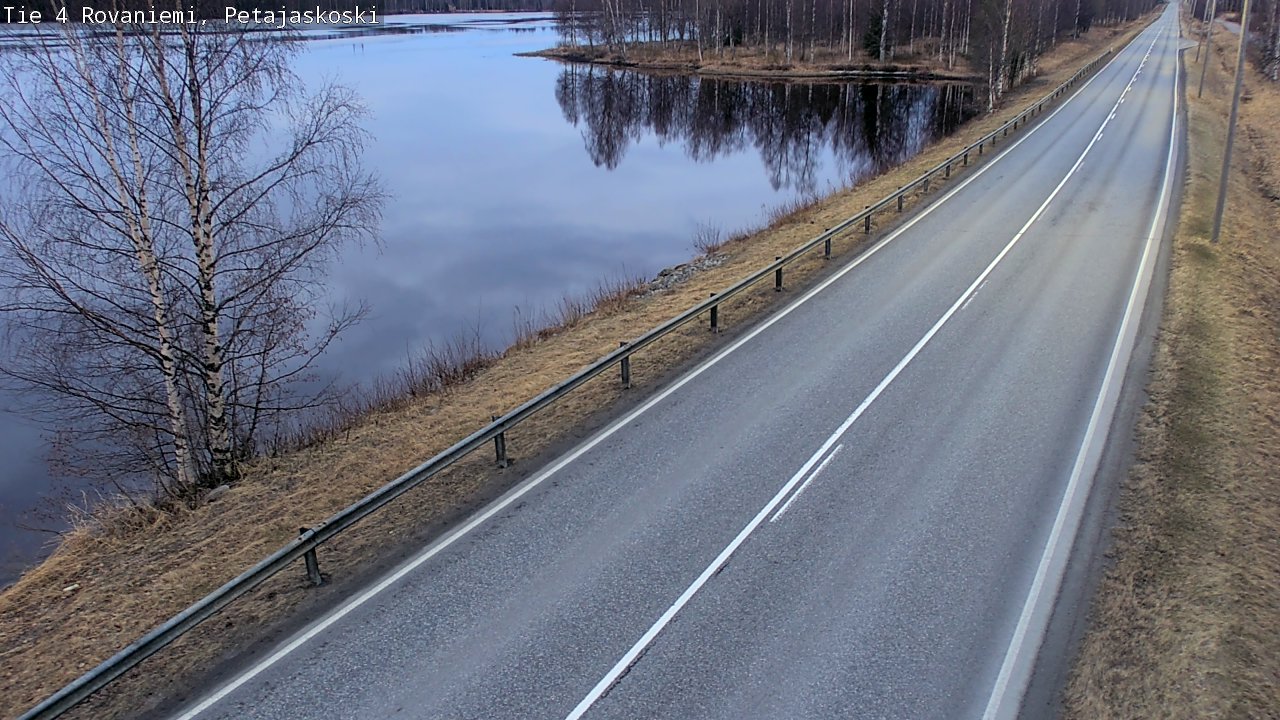 Kelikamerat Kuva Tie 4 Rovaniemi, Petäjäskoski, Rovaniemi, Lappi