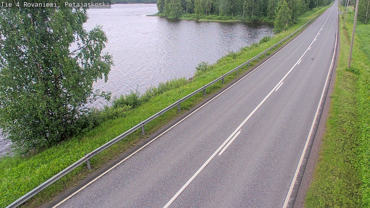 Kelikamerat Kuva Tie 4 Rovaniemi, Petäjäskoski, Rovaniemi, Lappi