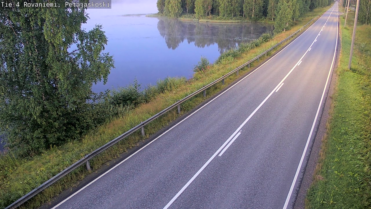 Kelikamerat Kuva Tie 4 Rovaniemi, Petäjäskoski, Rovaniemi, Lappi
