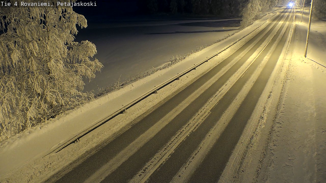 Kelikamerat Kuva Tie 4 Rovaniemi, Petäjäskoski, Rovaniemi, Lappi