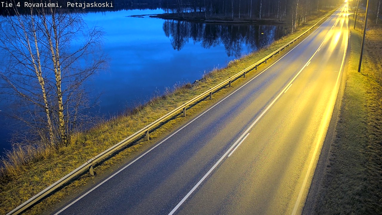 Kelikamerat Kuva Tie 4 Rovaniemi, Petäjäskoski, Rovaniemi, Lappi