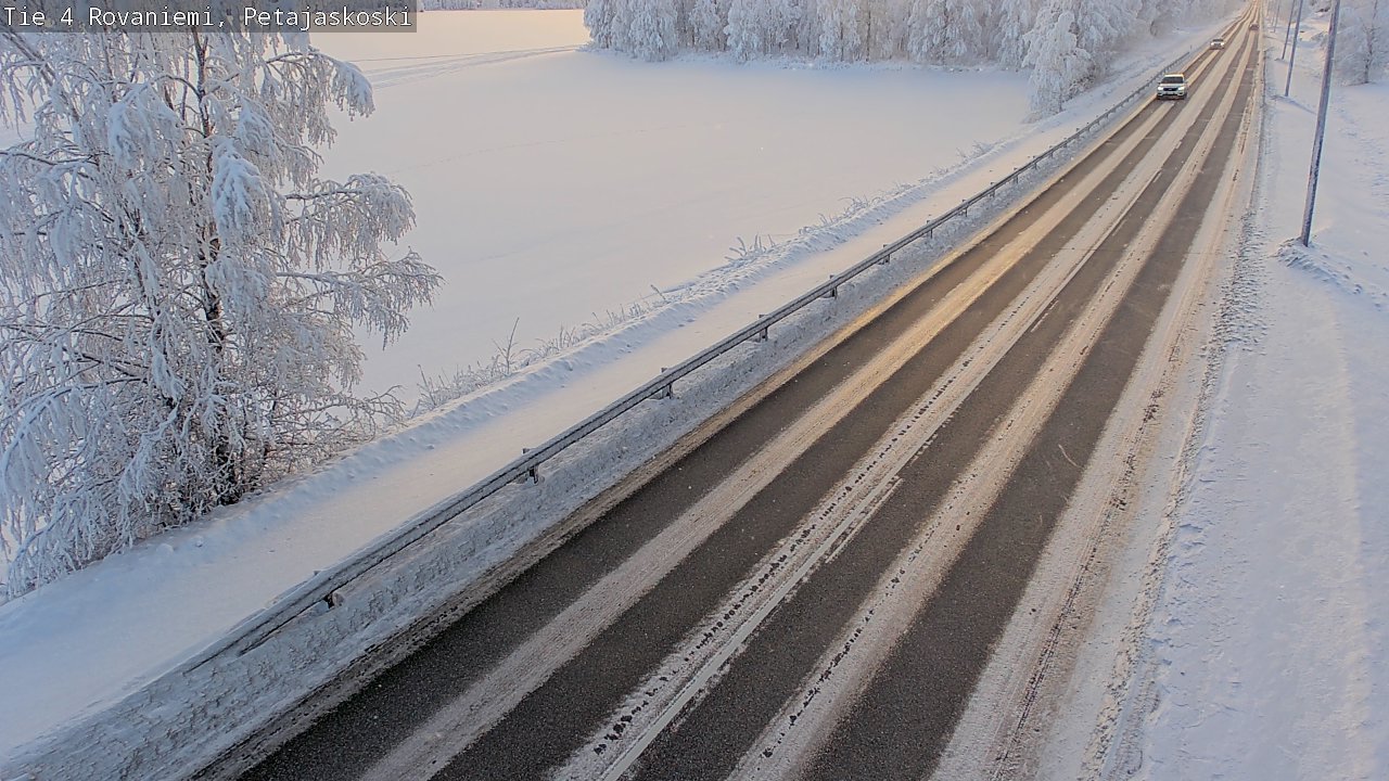 Kelikamerat Kuva Tie 4 Rovaniemi, Petäjäskoski, Rovaniemi, Lappi