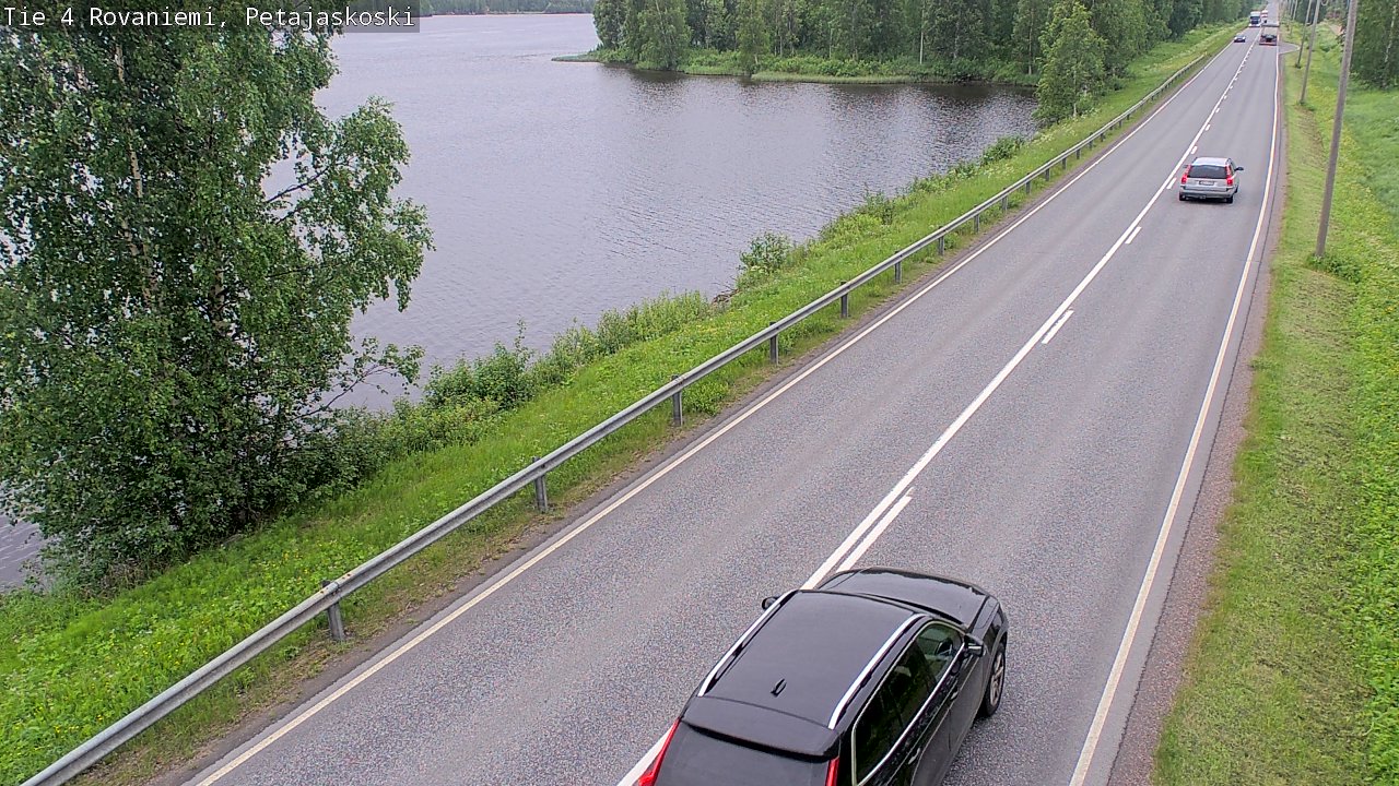 Kelikamerat Kuva Tie 4 Rovaniemi, Petäjäskoski, Rovaniemi, Lappi
