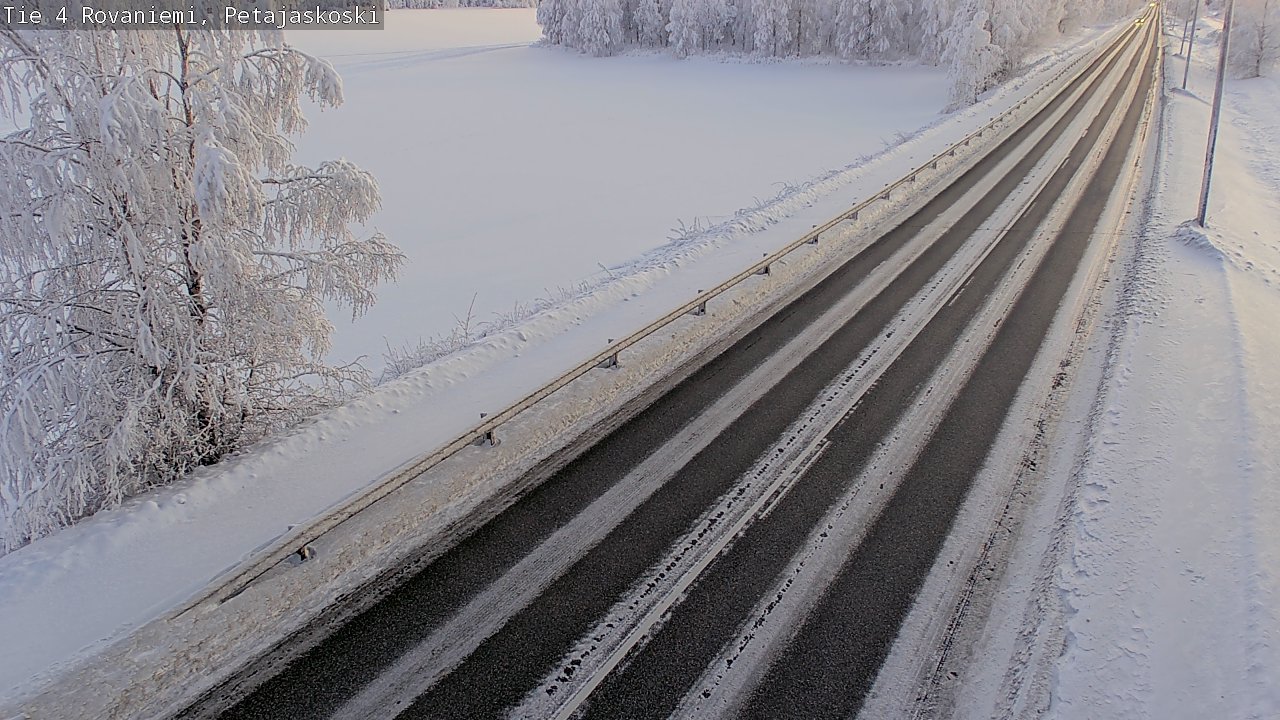 Kelikamerat Kuva Tie 4 Rovaniemi, Petäjäskoski, Rovaniemi, Lappi