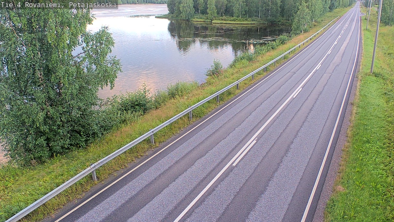 Kelikamerat Kuva Tie 4 Rovaniemi, Petäjäskoski, Rovaniemi, Lappi