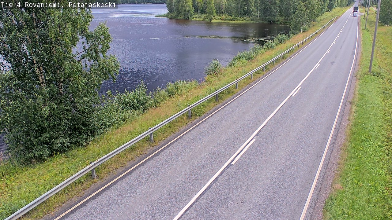 Kelikamerat Kuva Tie 4 Rovaniemi, Petäjäskoski, Rovaniemi, Lappi