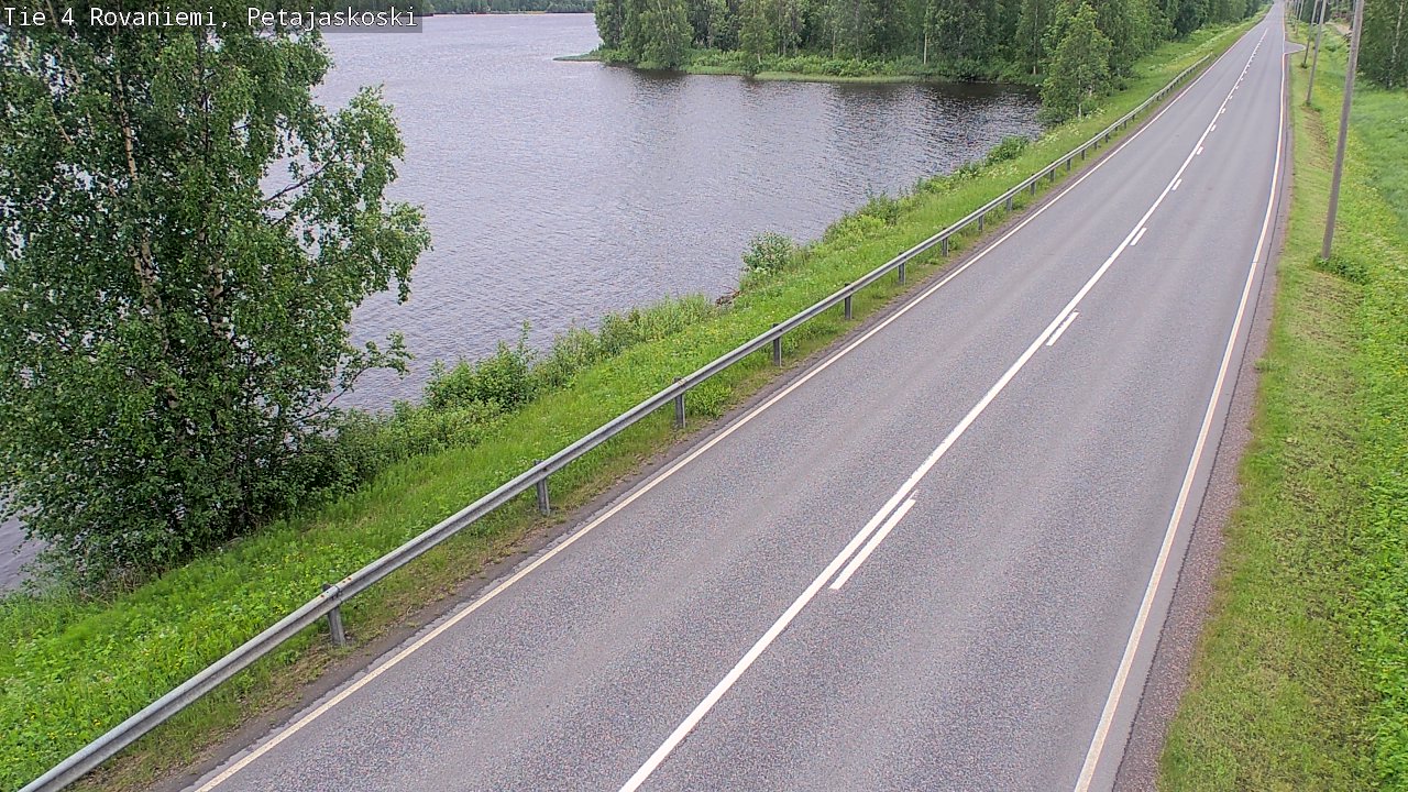 Kelikamerat Kuva Tie 4 Rovaniemi, Petäjäskoski, Rovaniemi, Lappi