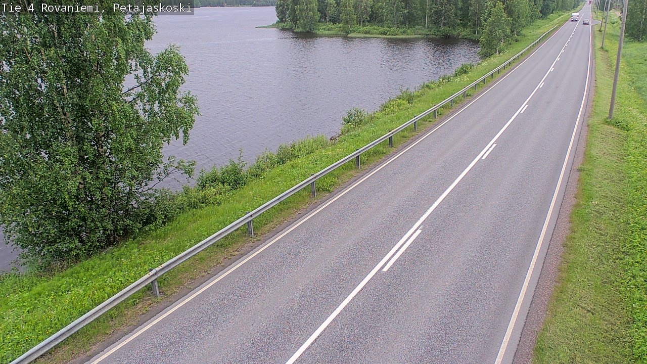 Kelikamerat Kuva Tie 4 Rovaniemi, Petäjäskoski, Rovaniemi, Lappi