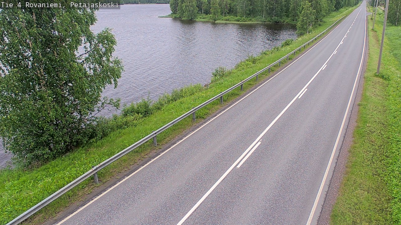 Kelikamerat Kuva Tie 4 Rovaniemi, Petäjäskoski, Rovaniemi, Lappi