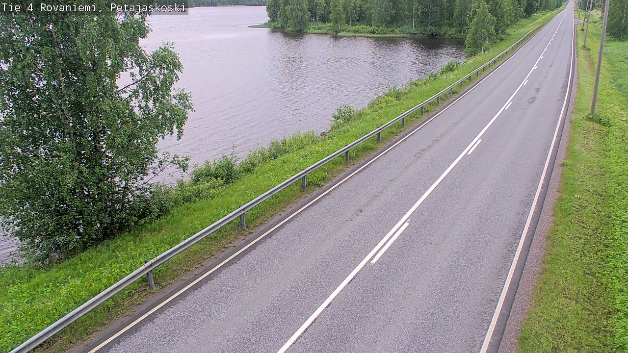 Kelikamerat Kuva Tie 4 Rovaniemi, Petäjäskoski, Rovaniemi, Lappi