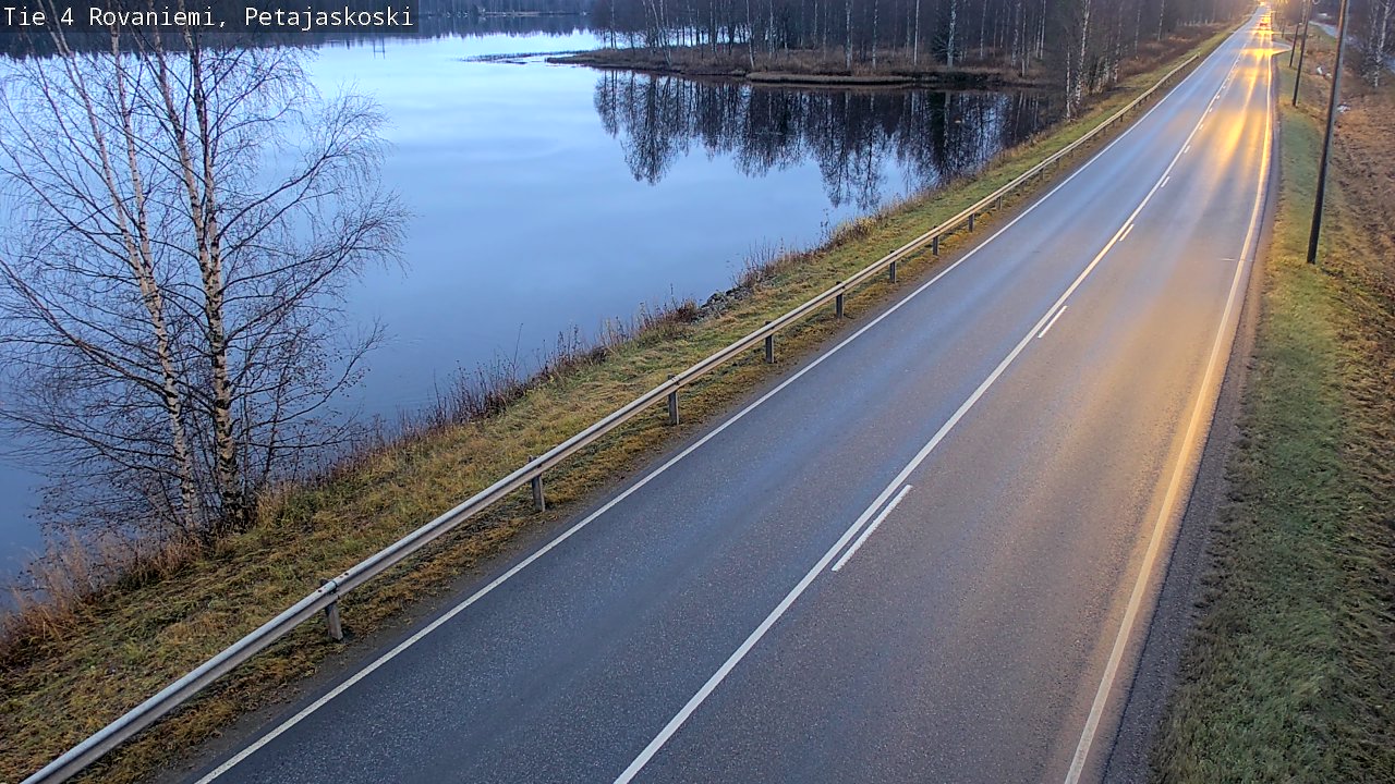 Kelikamerat Kuva Tie 4 Rovaniemi, Petäjäskoski, Rovaniemi, Lappi