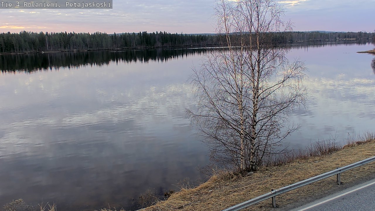 Weather Camera Image Väg 4 Rovaniemi, Petäjäskoski, Rovaniemi, Lappi
