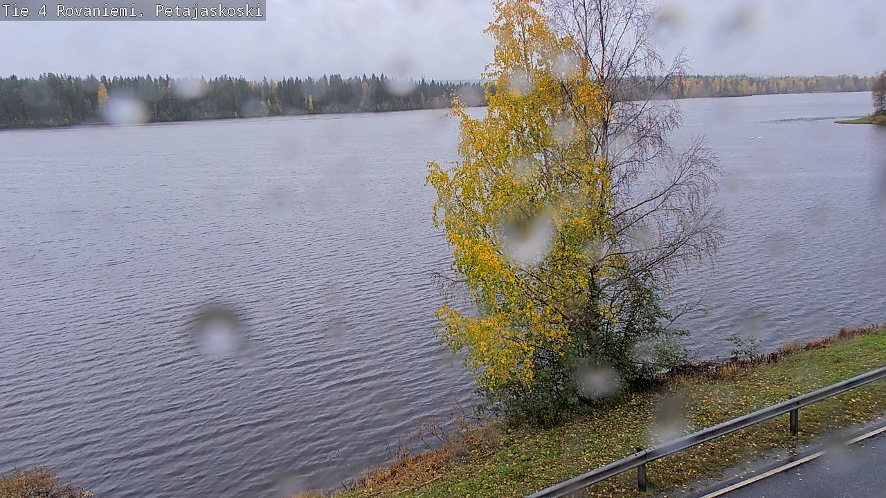 Weather Camera Image Road 4 Rovaniemi, Petäjäskoski, Rovaniemi, Lappi