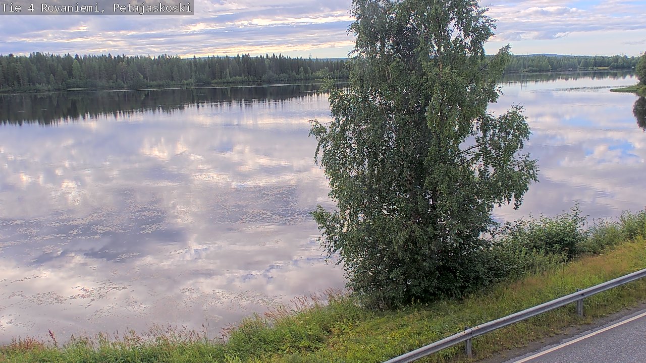 Weather Camera Image Road 4 Rovaniemi, Petäjäskoski, Rovaniemi, Lappi
