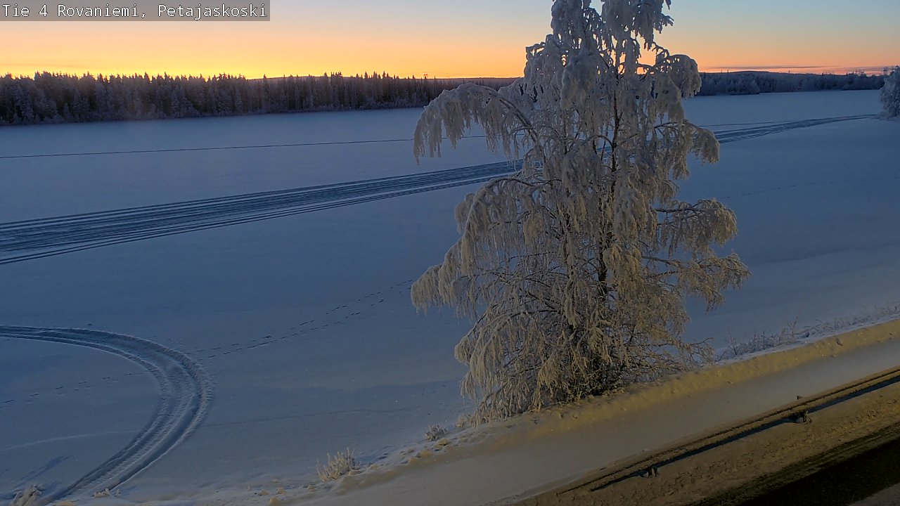 Kelikamerat Kuva Tie 4 Rovaniemi, Petäjäskoski, Rovaniemi, Lappi