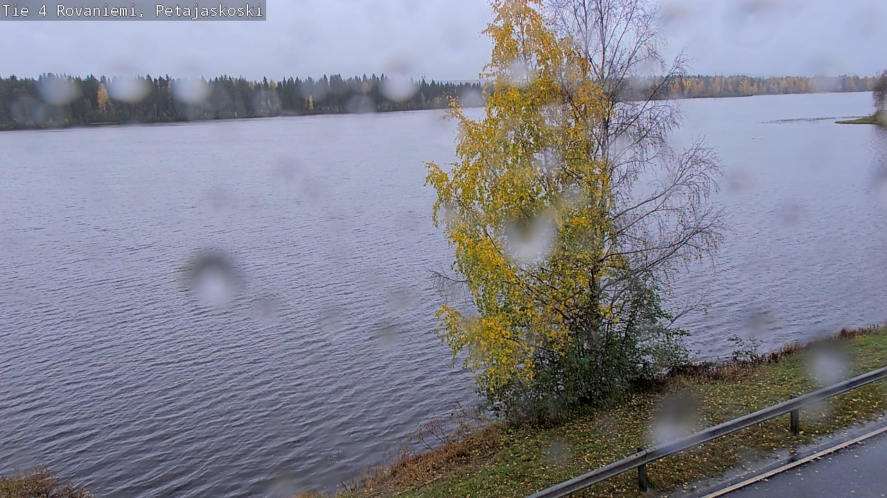 Weather Camera Image Väg 4 Rovaniemi, Petäjäskoski, Rovaniemi, Lappi