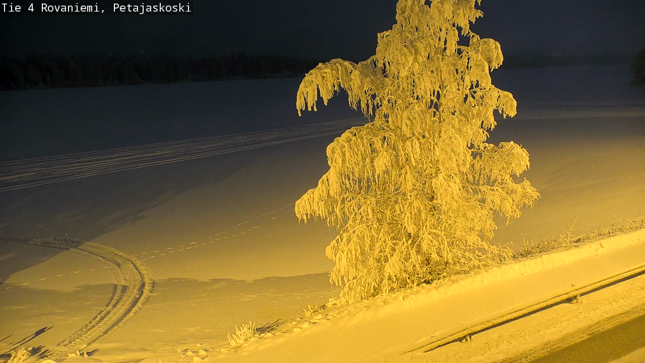 Kelikamerat Kuva Tie 4 Rovaniemi, Petäjäskoski, Rovaniemi, Lappi