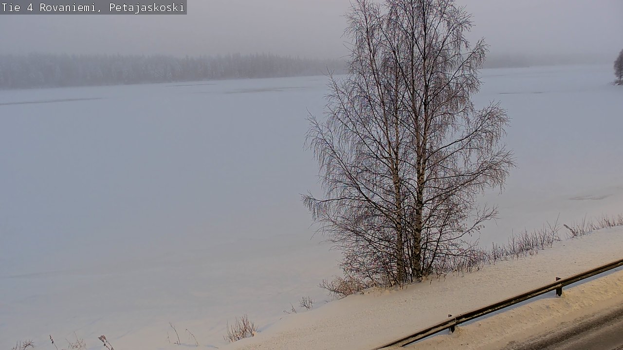 Weather Camera Image Väg 4 Rovaniemi, Petäjäskoski, Rovaniemi, Lappi