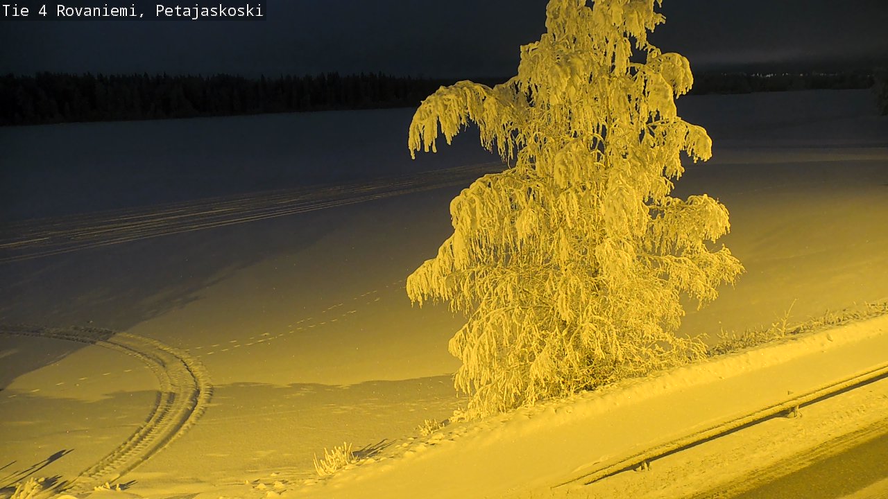 Kelikamerat Kuva Tie 4 Rovaniemi, Petäjäskoski, Rovaniemi, Lappi