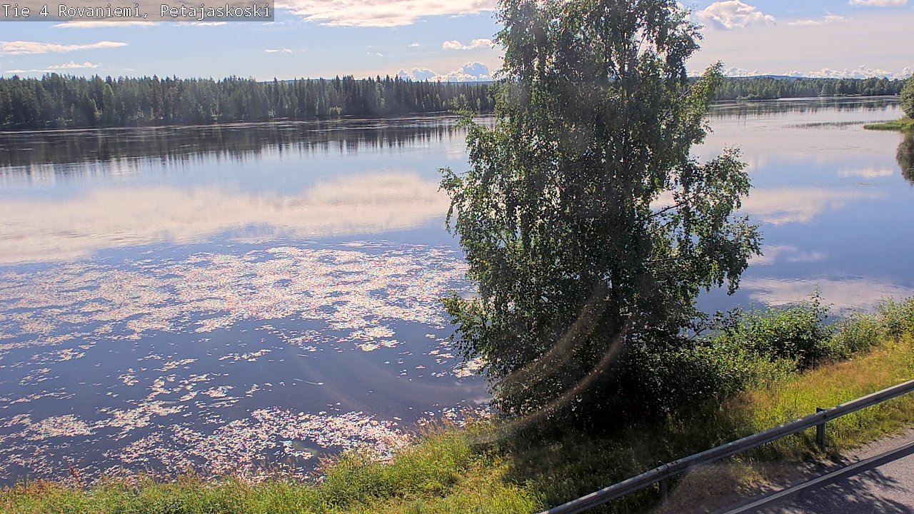Weather Camera Image Road 4 Rovaniemi, Petäjäskoski, Rovaniemi, Lappi