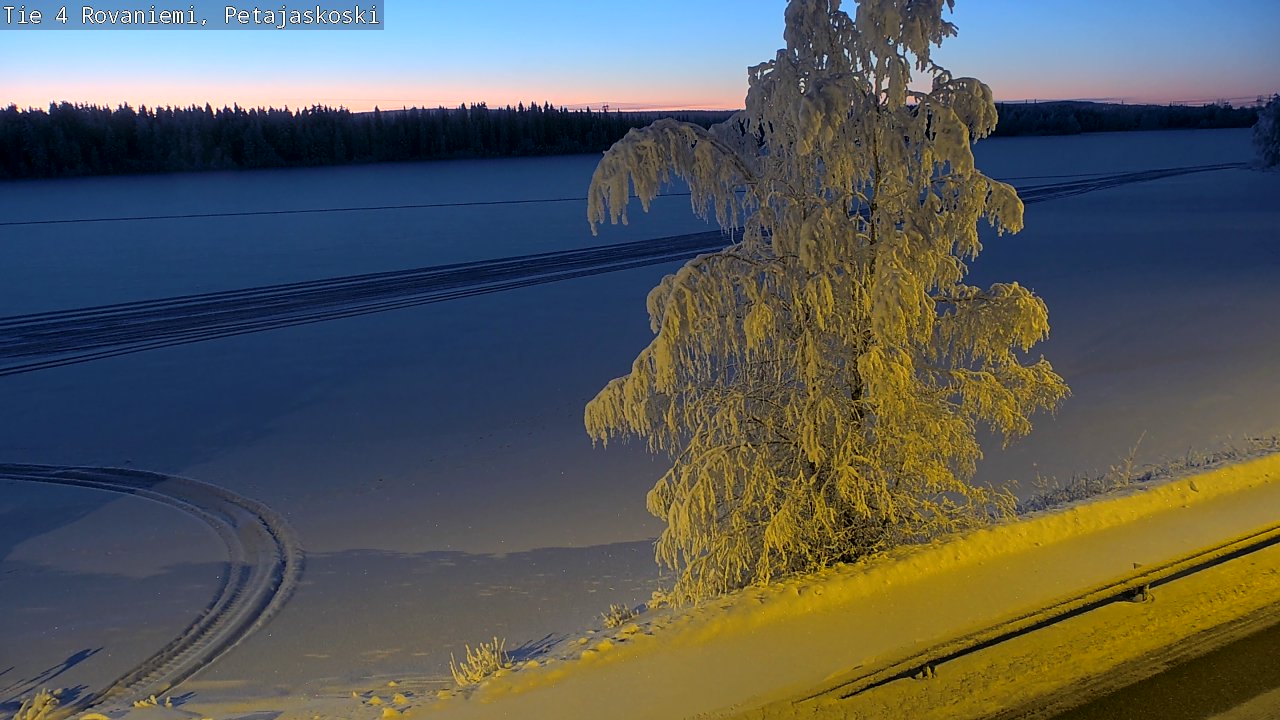 Kelikamerat Kuva Tie 4 Rovaniemi, Petäjäskoski, Rovaniemi, Lappi