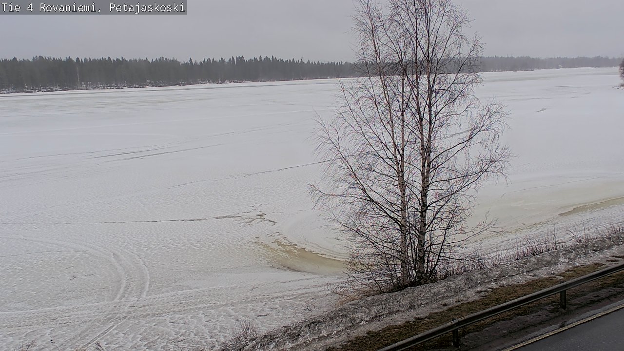 Weather Camera Image Road 4 Rovaniemi, Petäjäskoski, Rovaniemi, Lappi