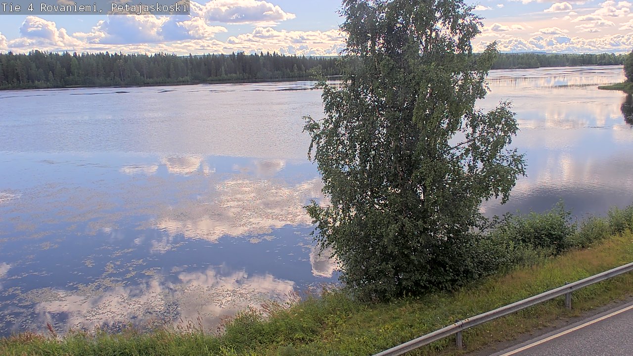 Weather Camera Image Road 4 Rovaniemi, Petäjäskoski, Rovaniemi, Lappi