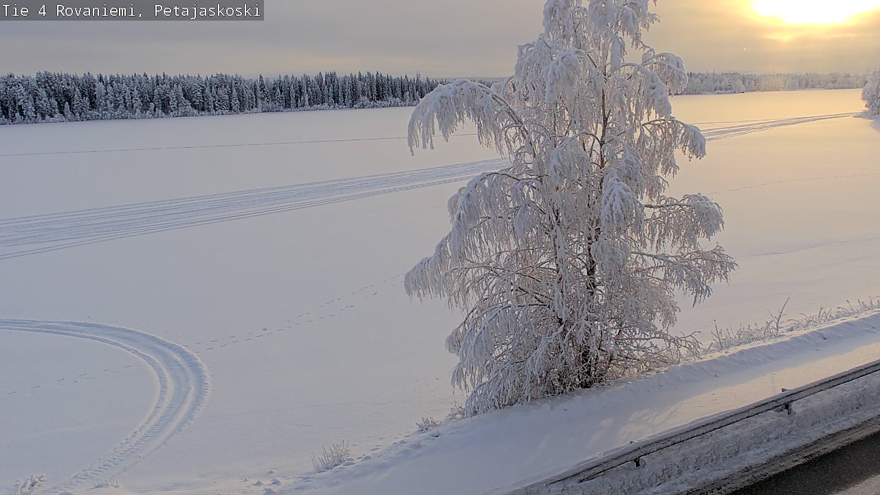 Kelikamerat Kuva Tie 4 Rovaniemi, Petäjäskoski, Rovaniemi, Lappi