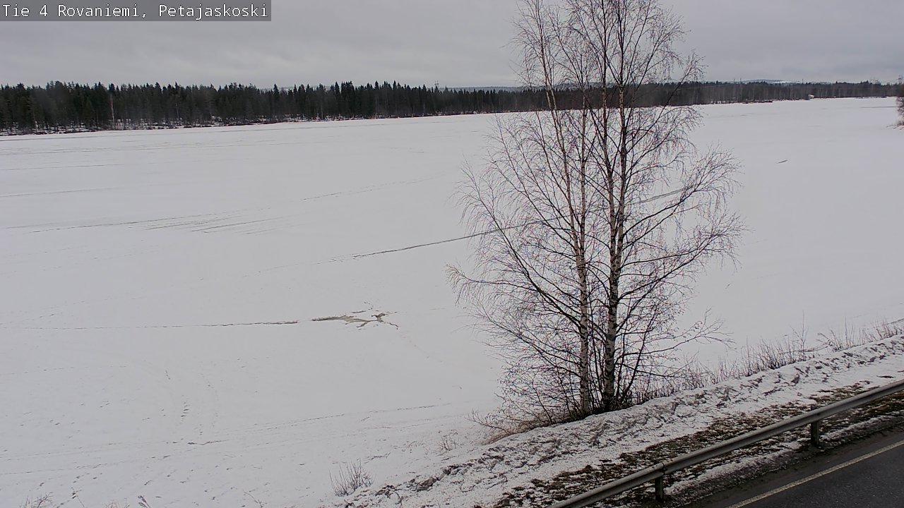 Kelikamerat Kuva Tie 4 Rovaniemi, Petäjäskoski, Rovaniemi, Lappi